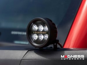 3.5-Inch Round LED Lights - Black Series - Rough Country 3.5-Inch Round LED Lights - Black Series - Rough Country